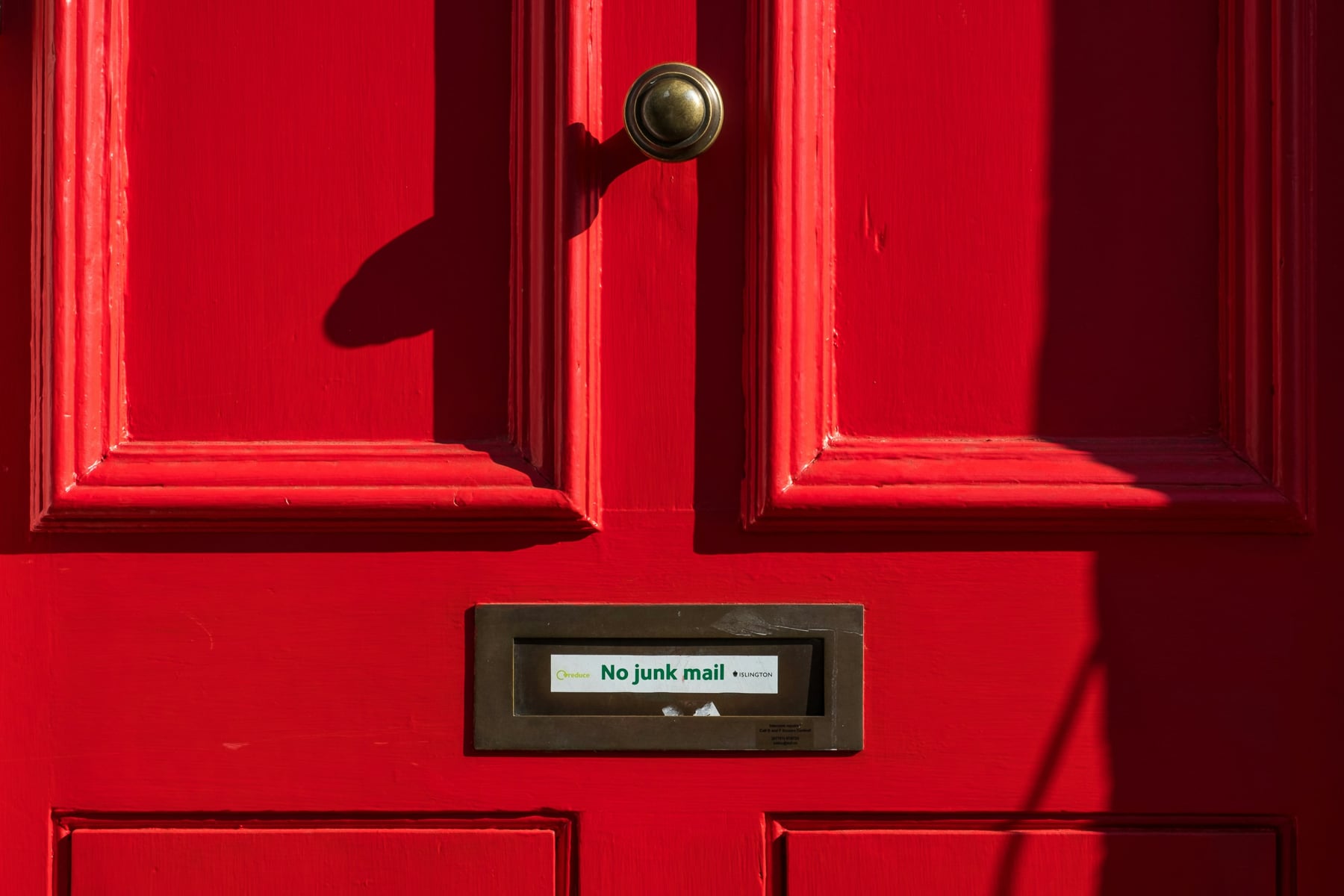 Message anti spam sur boite aux lettres